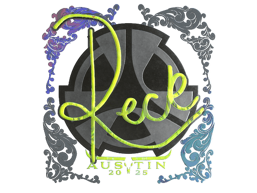 Sticker | reck (Holo) | Austin 2025