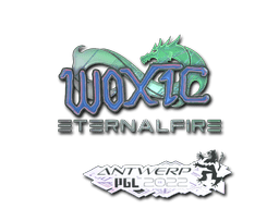 Sticker | woxic (Holo) | Antwerp 2022