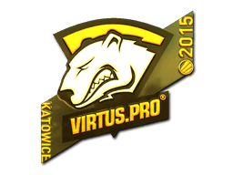 Sticker | Virtus.pro (Gold) | Katowice 2015