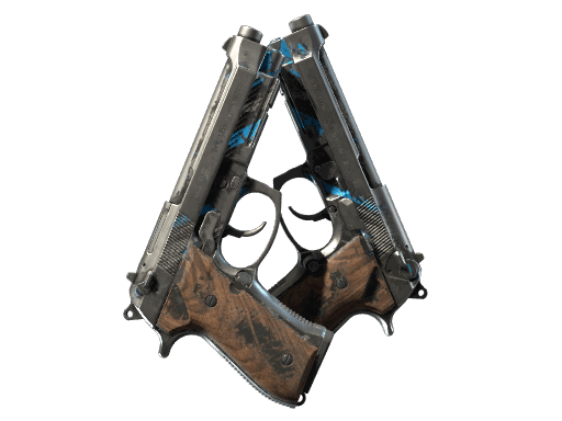 StatTrak™ Dual Berettas | Shred (Battle-Scarred)