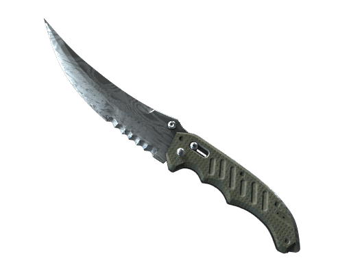 ★ StatTrak™ Flip Knife | Damascus Steel (Factory New)