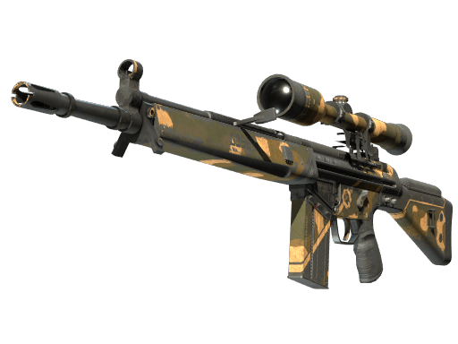 G3SG1 | Black Sand (Battle-Scarred)