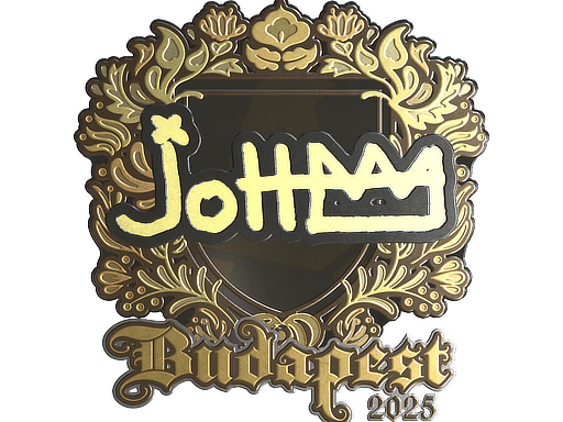 Sticker | jottAAA (Gold) | Budapest 2025