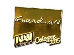 Sticker | GuardiaN (Gold) | Cologne 2015