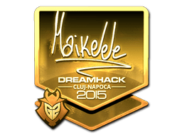 Sticker | Maikelele (Gold) | Cluj-Napoca 2015