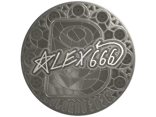 Sticker | alex666 (Foil) | Cologne 2026