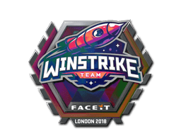 Sticker | Winstrike Team (Holo) | London 2018