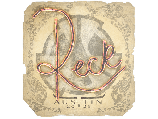 Sticker | reck | Austin 2025