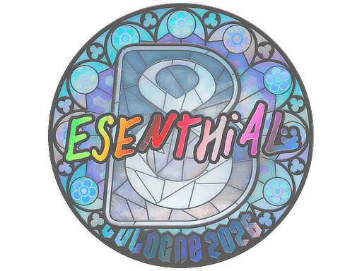 Sticker | esenthial (Holo) | Cologne 2026