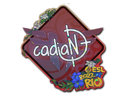 Sticker | cadiaN (Glitter) | Rio 2022