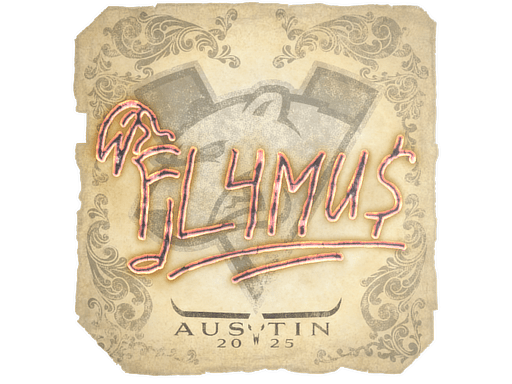 Sticker | FL4MUS | Austin 2025