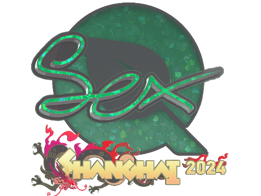 Sticker | dexter (Glitter) | Shanghai 2024