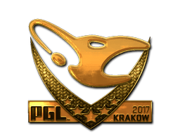Sticker | mousesports (Gold) | Krakow 2017