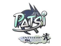 Sticker | Patsi (Holo) | Antwerp 2022