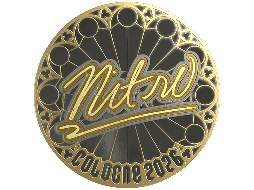 Sticker | nitr0 (Gold) | Cologne 2026