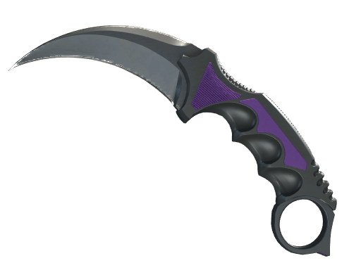 ★ StatTrak™ Karambit | Ultraviolet (Minimal Wear)