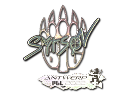 Sticker | syrsoN (Holo) | Antwerp 2022
