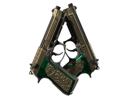 StatTrak™ Dual Berettas | Royal Consorts (Minimal Wear)