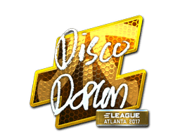 Sticker | disco doplan (Foil) | Atlanta 2017