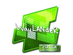 Sticker | wayLander (Foil) | Atlanta 2017