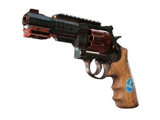 StatTrak™ R8 Revolver | Junk Yard (Battle-Scarred)