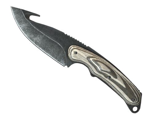 ★ Gut Knife | Black Laminate (Minimal Wear)