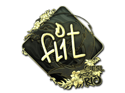 Sticker | FL1T (Gold) | Rio 2022