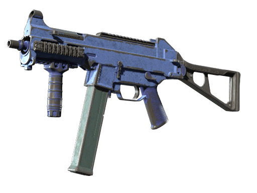 Souvenir UMP-45 | Indigo (Battle-Scarred)