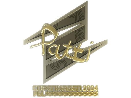 Sticker | Patti (Gold) | Copenhagen 2024