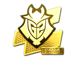 Sticker | G2 Esports (Gold) | Atlanta 2017