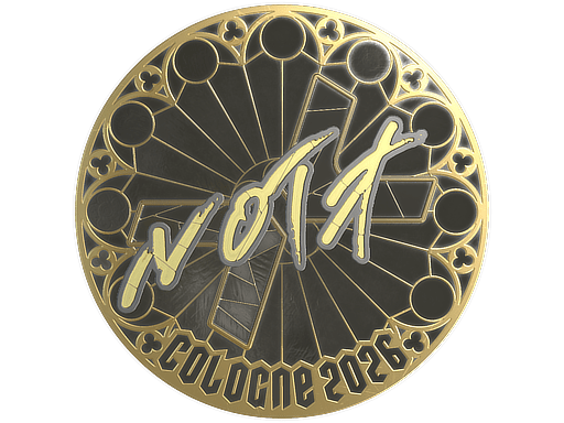 Sticker | nota (Gold) | Cologne 2026