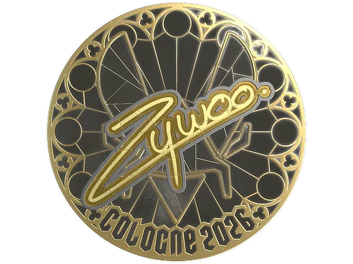 Sticker | ZywOo (Gold) | Cologne 2026