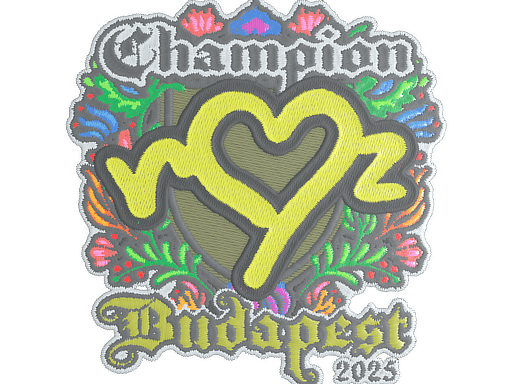 Sticker | ropz (Embroidered, Champion) | Budapest 2025