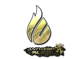 Copenhagen Flames (Gold)