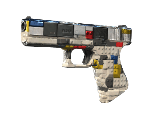 StatTrak™ Glock-18 | Block-18 (Well-Worn)