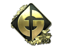 Sticker | Evil Geniuses (Gold) | Rio 2022