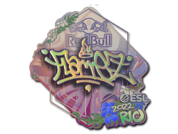 Sticker | FlameZ (Holo) | Rio 2022