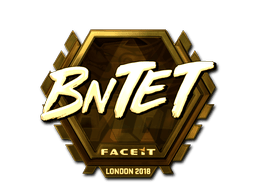 Sticker | BnTeT (Gold) | London 2018