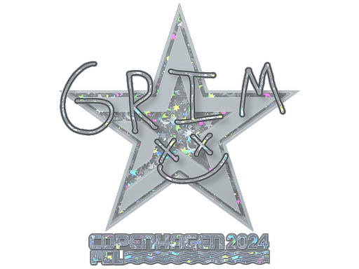 Sticker | Grim (Glitter) | Copenhagen 2024