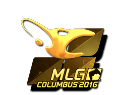 Sticker | mousesports (Gold) | MLG Columbus 2016