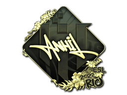 Sticker | ANNIHILATION (Gold) | Rio 2022