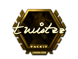Sticker | Twistzz (Gold) | London 2018