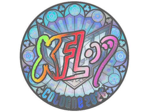Sticker | xfl0ud (Holo) | Cologne 2026