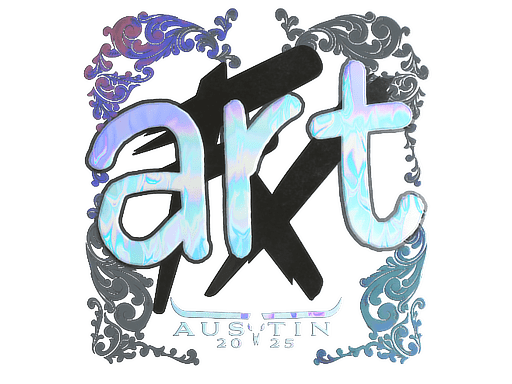 Sticker | arT (Holo) | Austin 2025