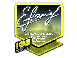 Sticker | flamie (Foil) | Cluj-Napoca 2015