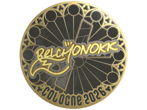 Sticker | BELCHONOKK (Gold) | Cologne 2026