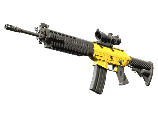 SG 553 | Bulldozer (Well-Worn)