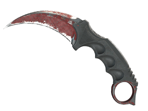 ★ StatTrak™ Karambit | Crimson Web (Battle-Scarred)