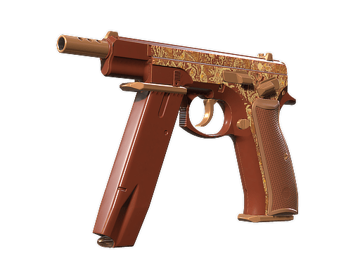 CZ75-Auto | Honey Paisley (Minimal Wear)
