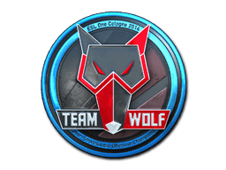 Sticker | MTS GameGod Wolf (Foil) | Cologne 2014